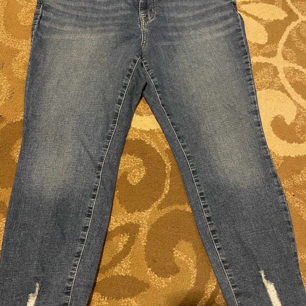 Maurices Blue Skinny Jeans